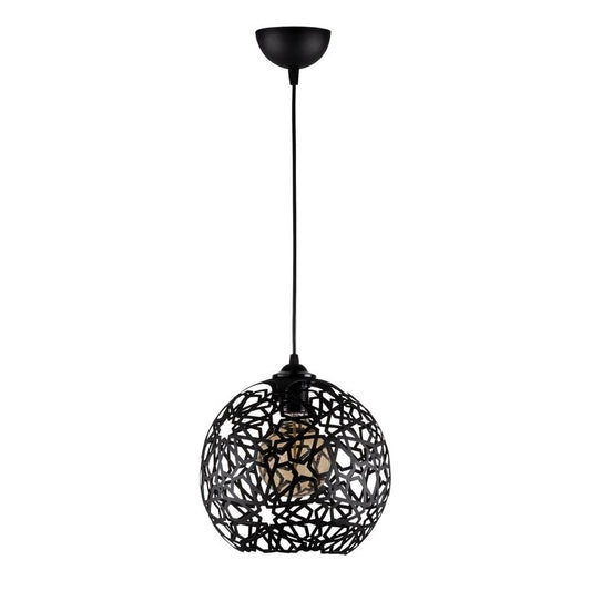 1 - Light Black Single Pendant