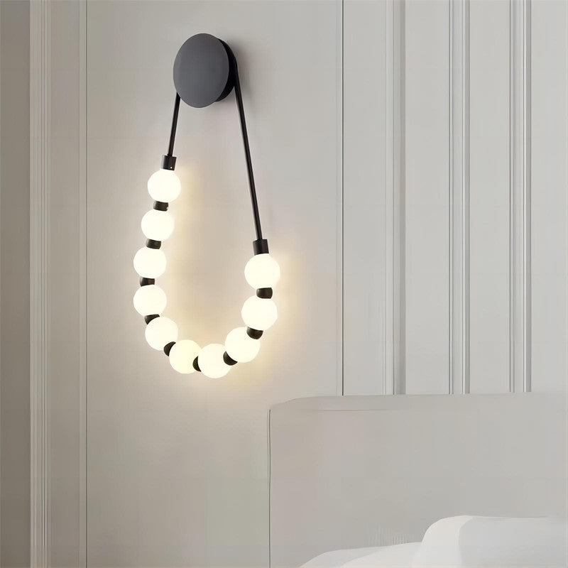 Acrylic Ball Beads Wall Mounted Light