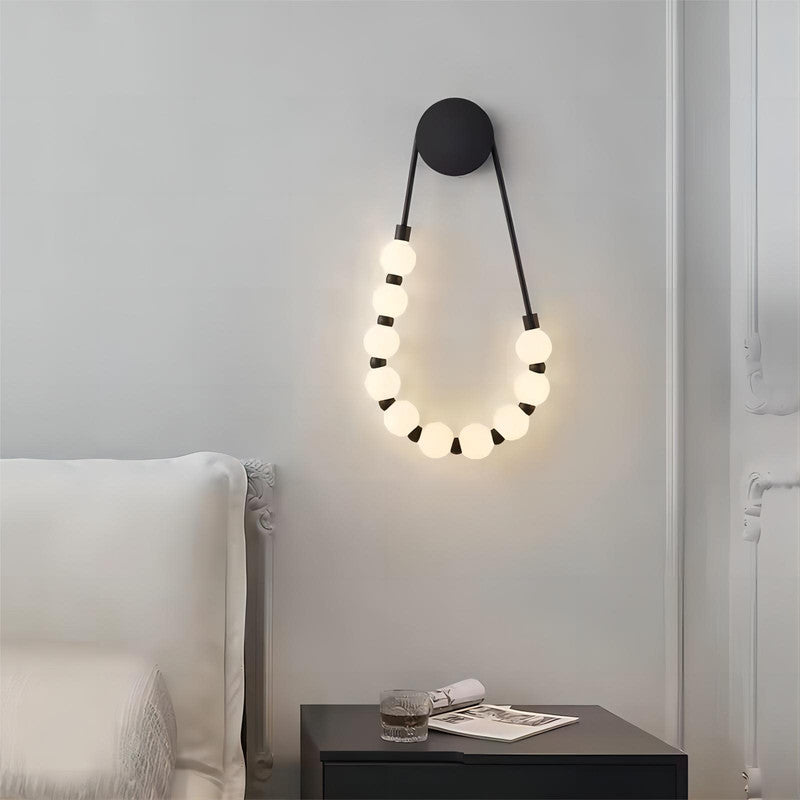 Acrylic Ball Beads Wall Mounted Light